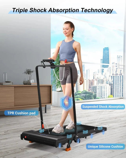 Manual Incline, Foldable, Compact Design, Weight Loss Support, Improve Muscle Strength, Improve Bone Strength